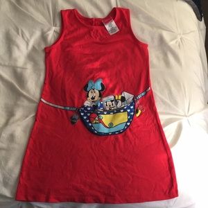 Disney Minnie Dress w/ “fanny pack” pocket